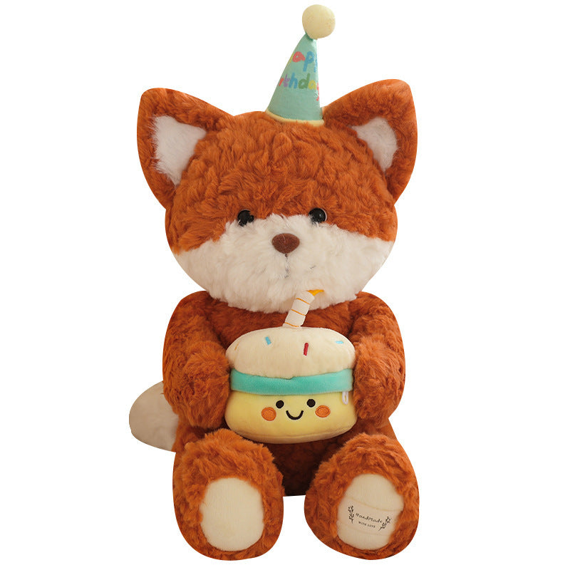 Cute Cake Teddy Bear Plush Toy