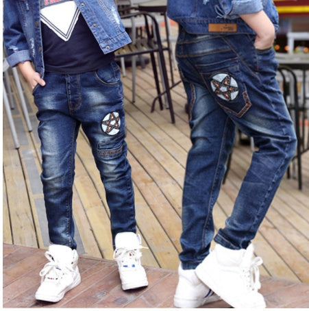 Boys Fashion Straight Casual Pants