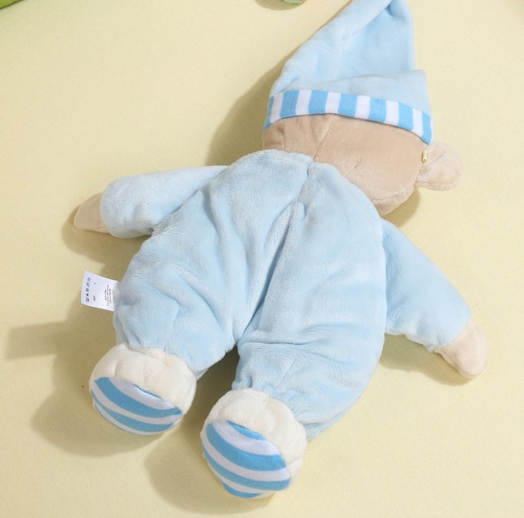 Children's plush dolls, infants, sleeping, soothing teddy bears, cartoon animal dolls