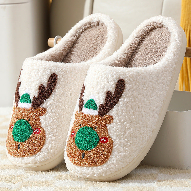 Christmas Home Slippers Soft & Cozy to keep your feet warm! - Trendys Collections