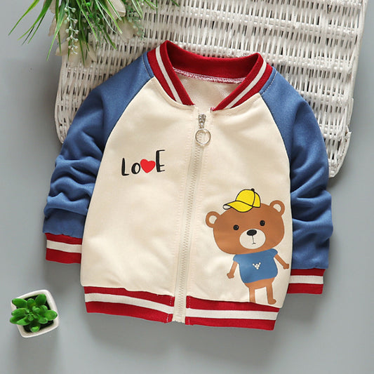 Children's jacket baseball uniform