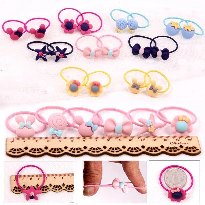 Children's Hair band Princess Hair Ring Storage Portable Boxed Hair