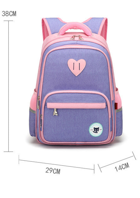 Girls & Boys  School Bags  Custom Printed Logo Heart & Star