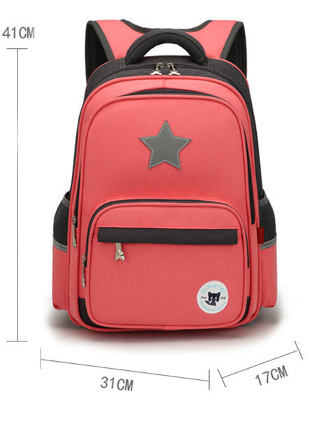 Girls & Boys  School Bags  Custom Printed Logo Heart & Star