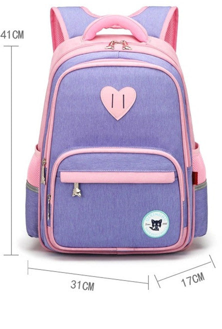 Girls & Boys  School Bags  Custom Printed Logo Heart & Star