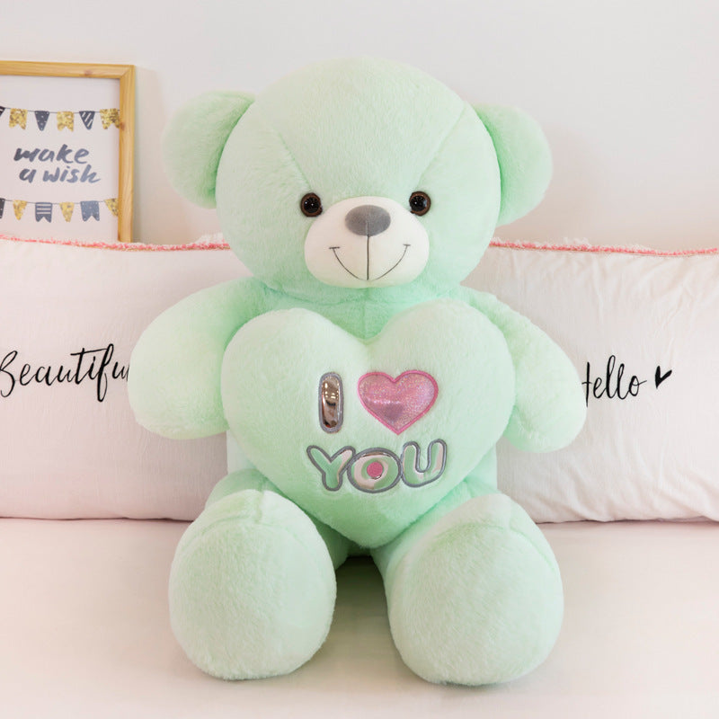 Holding Heart Teddy Glowing Bear Plush Toy