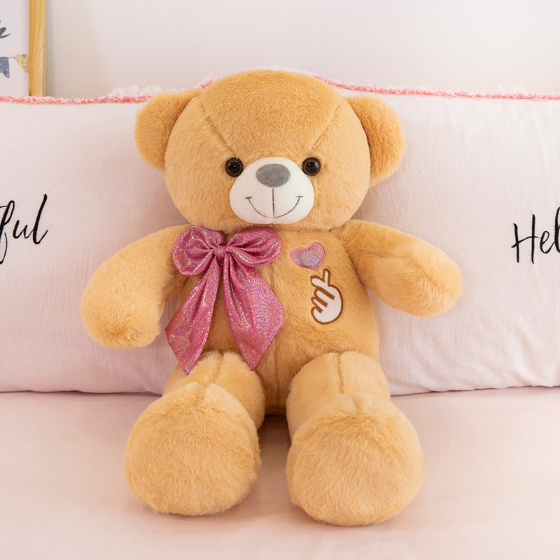 Holding Heart Teddy Glowing Bear Plush Toy