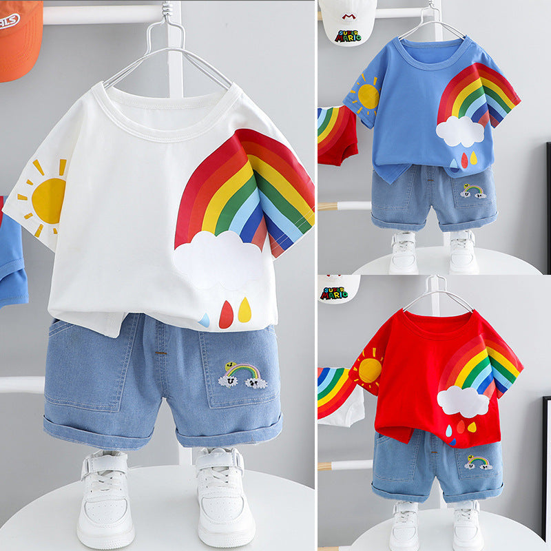 Trendy Little Boy Summer Clothing