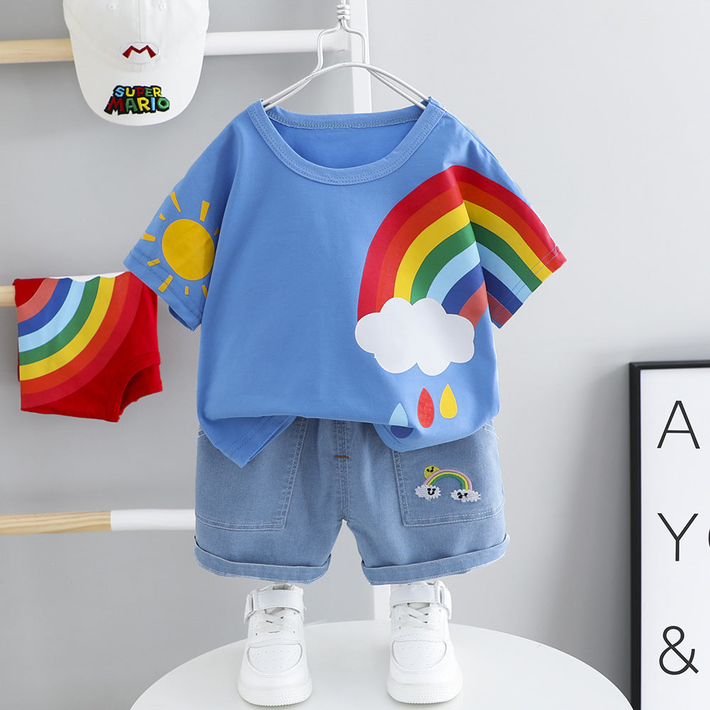 Trendy Little Boy Summer Clothing