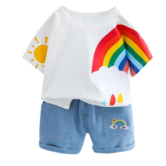 Trendy Little Boy Summer Clothing