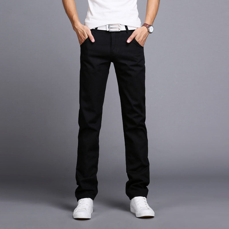 Men straight jeans jeans