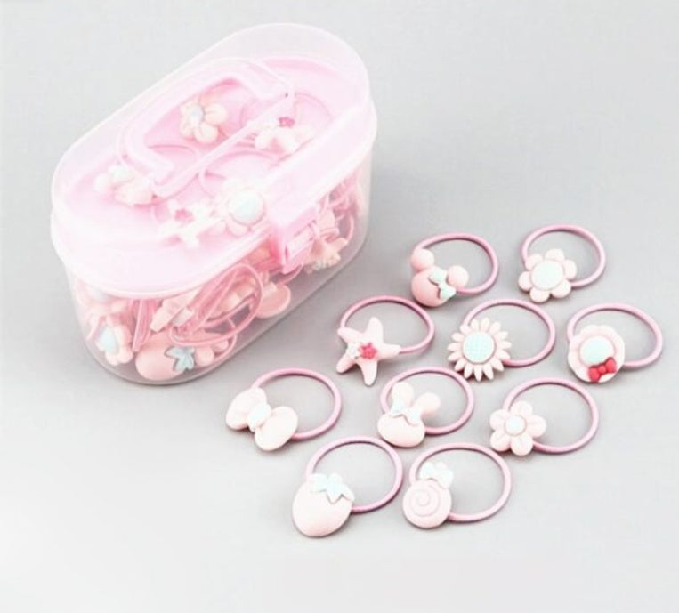 Children's Hair band Princess Hair Ring Storage Portable Boxed Hair