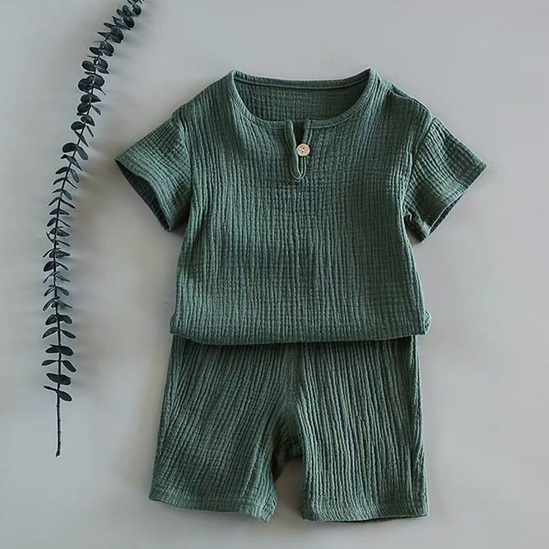 Baby Short-sleeved Summer Suit