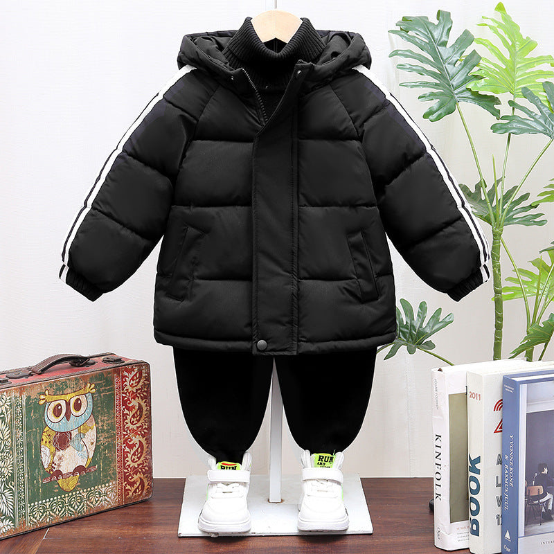 Boy's Cotton Clothes Thickened Fall Winter Coat