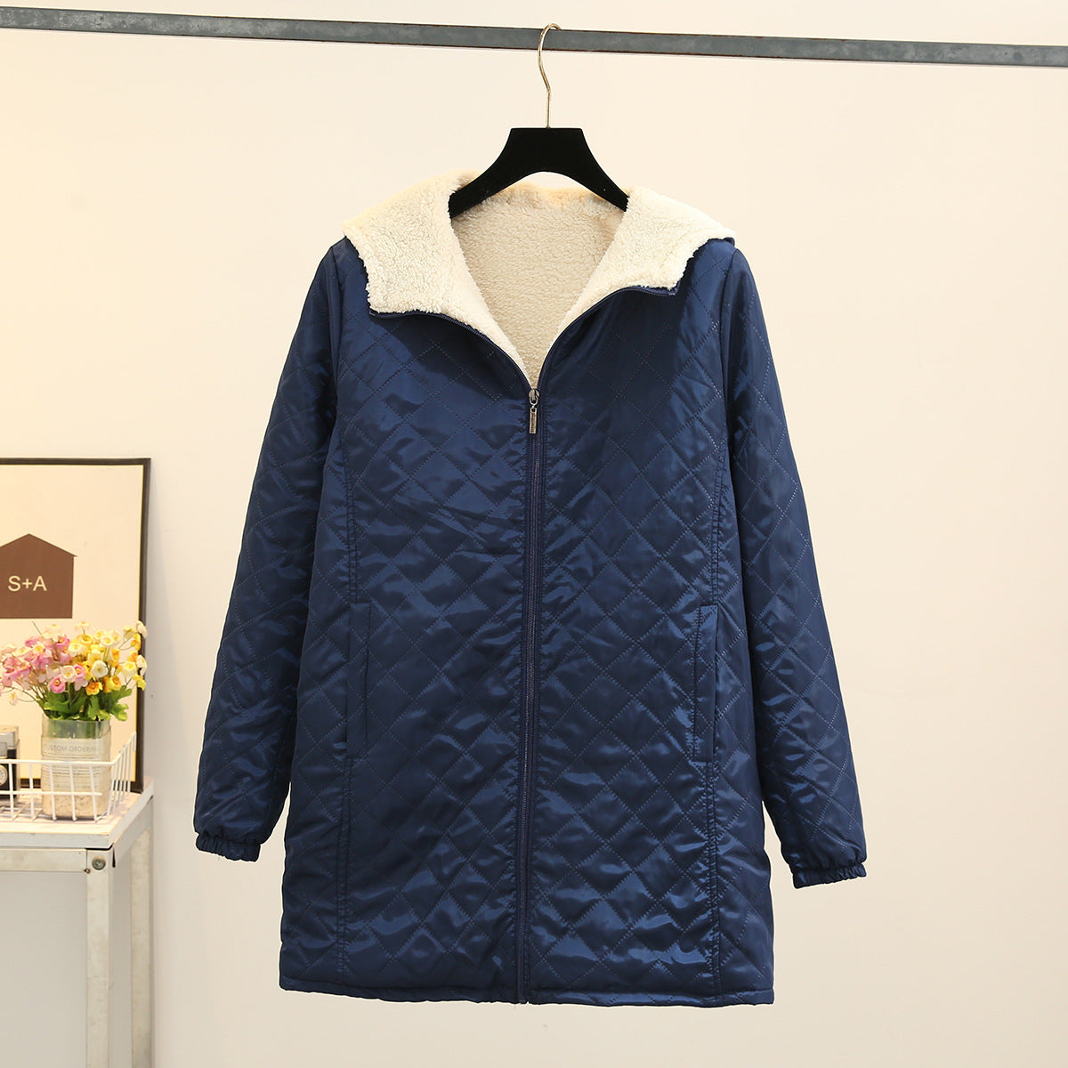 Long Sleeve Cotton Clothes Coat For Women