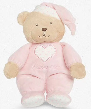 Children's plush dolls, infants, sleeping, soothing teddy bears, cartoon animal dolls