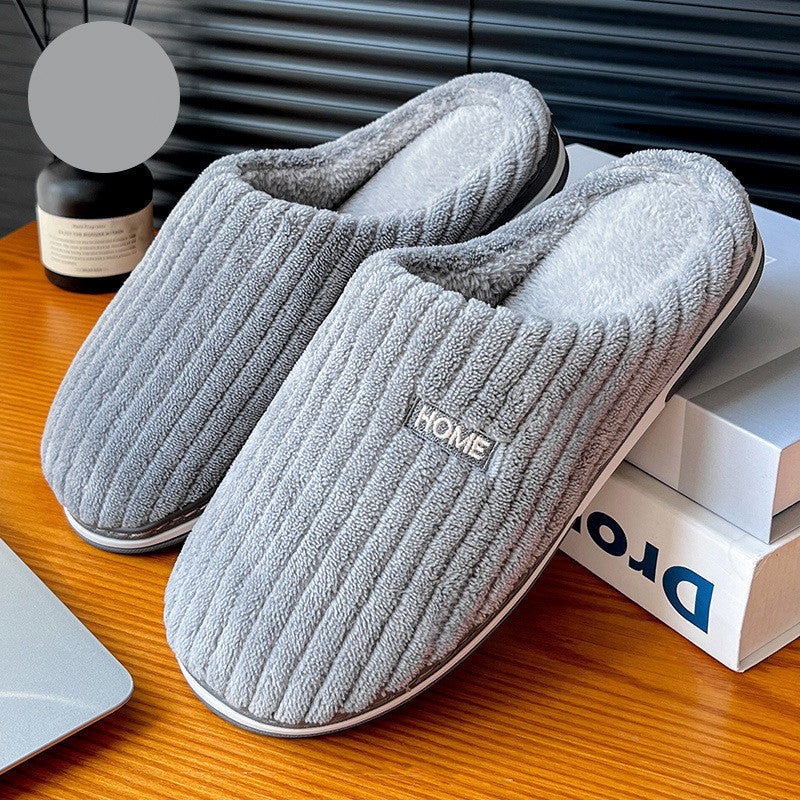 Cozy Cotton  Non-slip Warm Plush Slippers - Trendys Collections