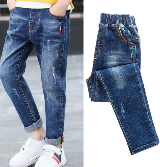 Boys' denim trousers, new style