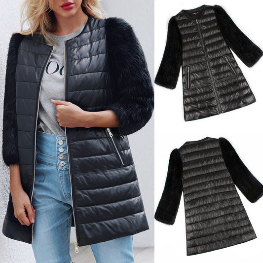 Autumn Winter PU Jacket Women - Trendys Collections