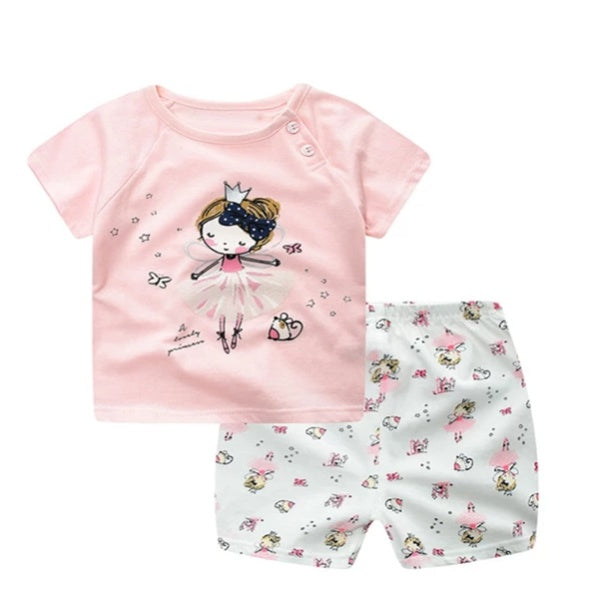 Cartoon Clothing Baby Boy Summer Clothes T-shirt Short