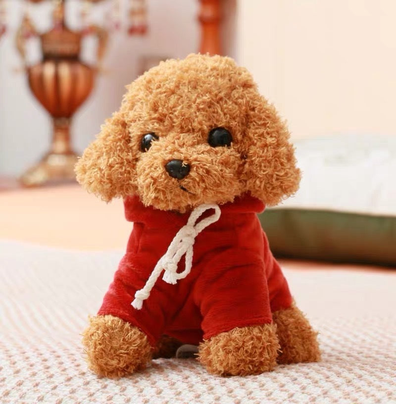 Teddy dog plush toy cute pet