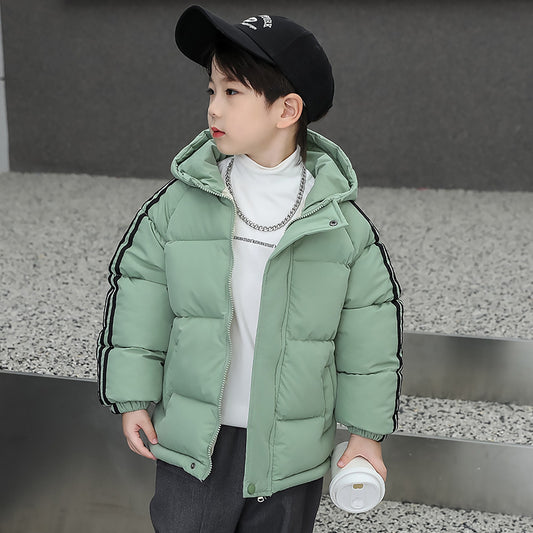 Boy's Cotton Clothes Thickened Fall Winter Coat