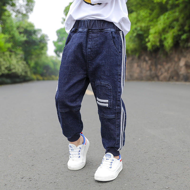 Boys Fashion Straight Casual Pants