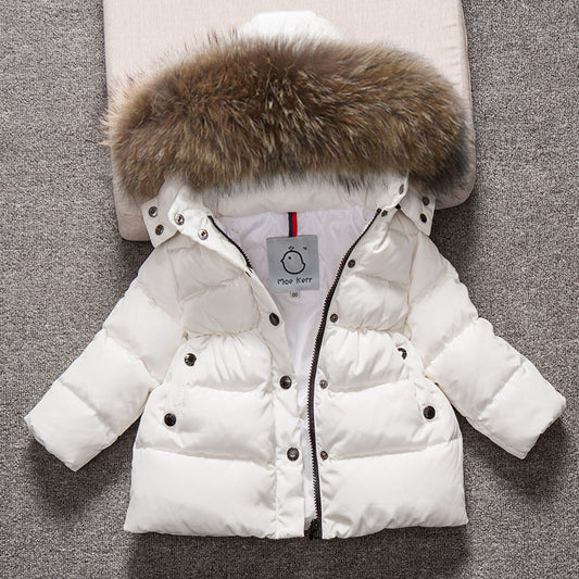 Girls baby down jacket