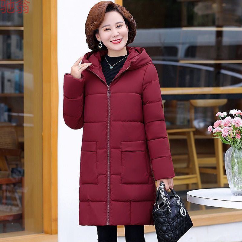 Down Cotton-padded Coat For Women