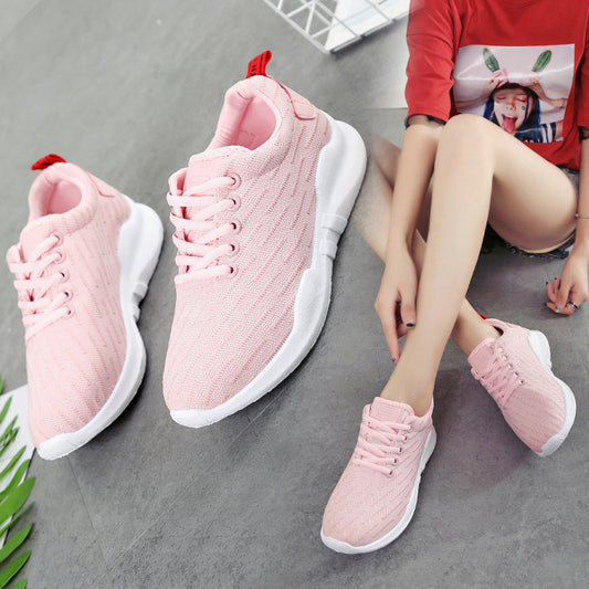 Women Style Breathable Knitted Sneakers