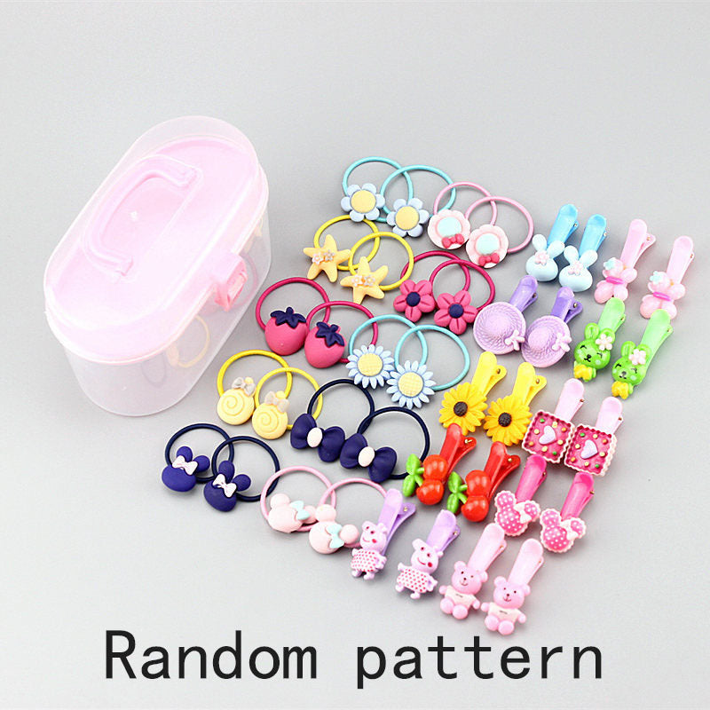 Children's Hair band Princess Hair Ring Storage Portable Boxed Hair