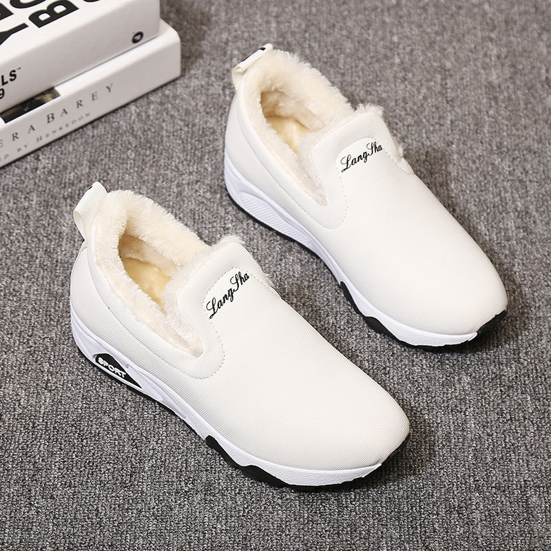 Women Canvas Shoes Youth Casual Shoes Comfortable High Heels