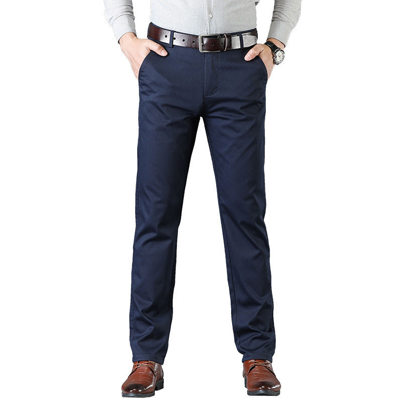 Men's Casual Pants Business Loose Straight