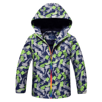 Boys' Outdoor Sports Windbreaker