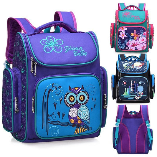 Cartoon cute  school bag 3D stereo backpack