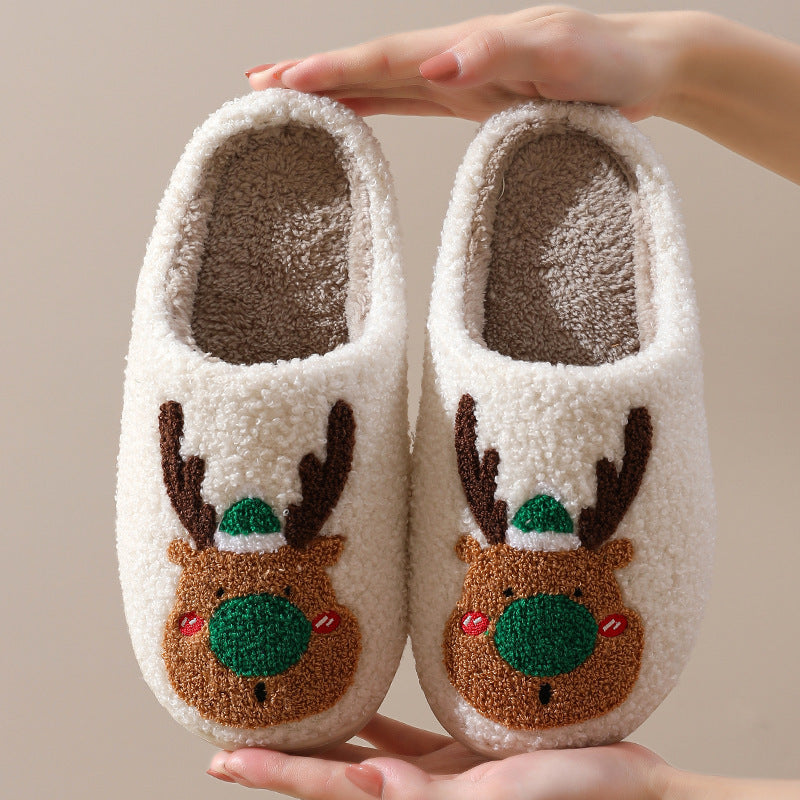 Christmas Home Slippers Soft & Cozy to keep your feet warm! - Trendys Collections