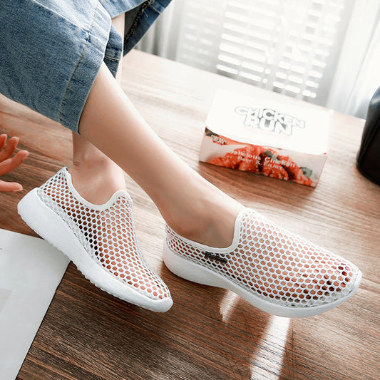 Women Mesh Single Shoes Lightweight Sneakers