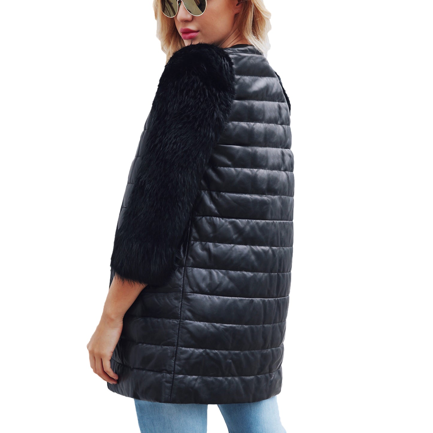 Autumn Winter PU Jacket Women - Trendys Collections