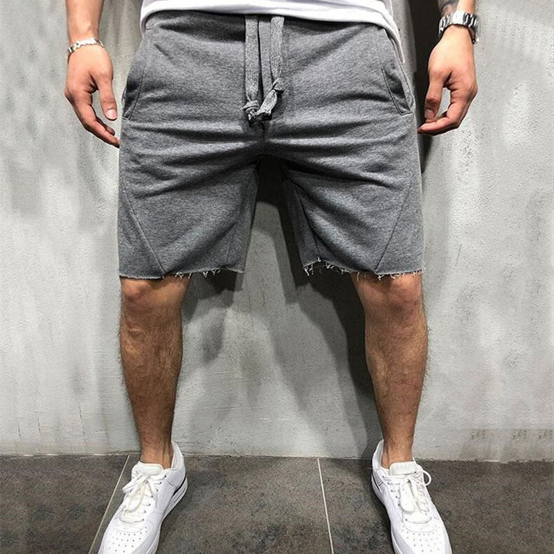 summer mens gym sports sport grey shorts for men