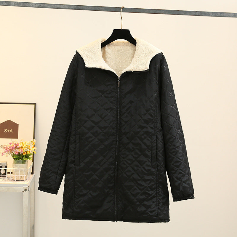 Long Sleeve Cotton Clothes Coat For Women