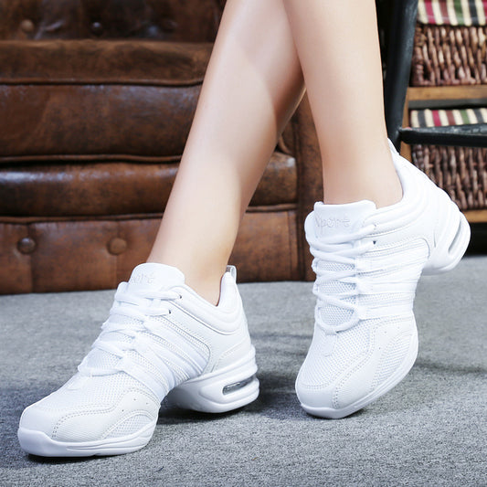 Shoes Sneaker Women's Soft Bottom Air Cushion Look Tall