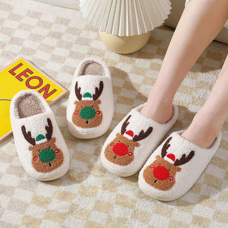 Christmas Home Slippers Soft & Cozy to keep your feet warm! - Trendys Collections