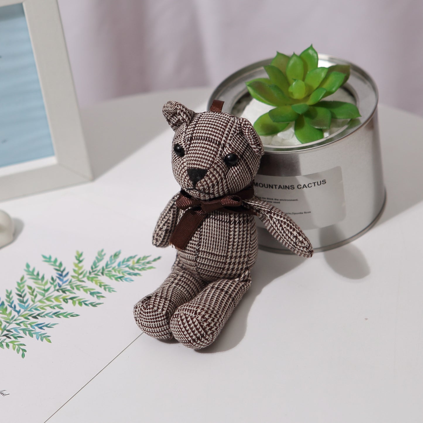 Teddy bear gift accessories doll