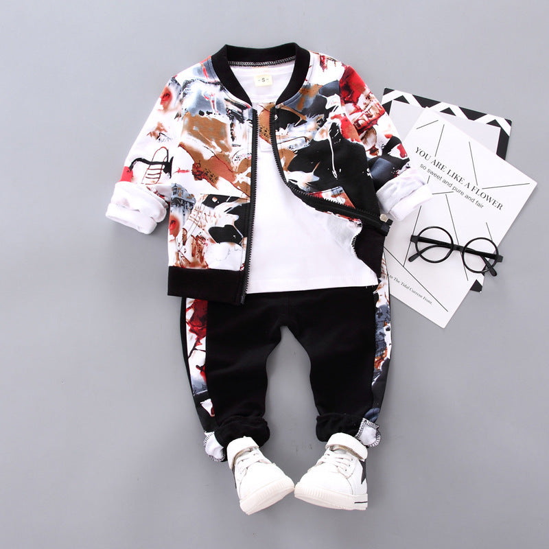 Boys Clothes Three-Pieces Kid Clothes