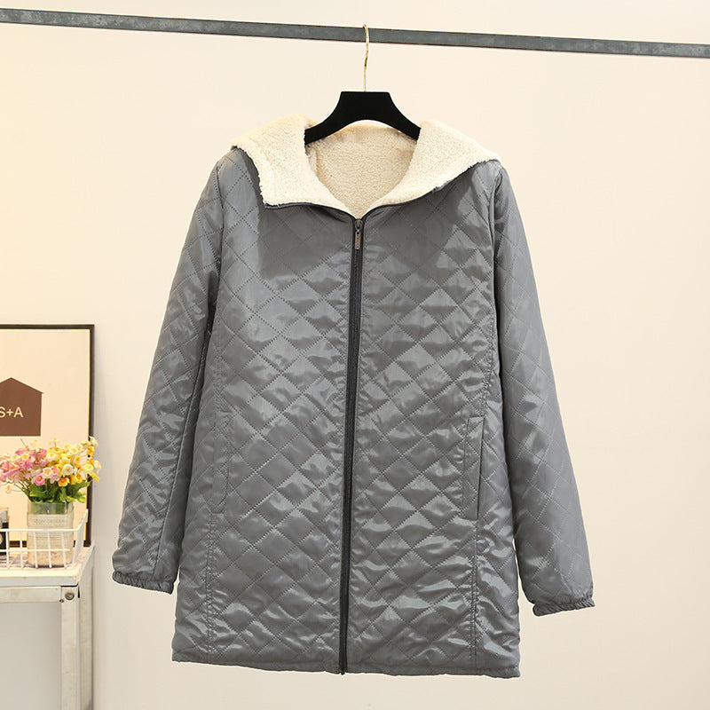 Long Sleeve Cotton Clothes Coat For Women