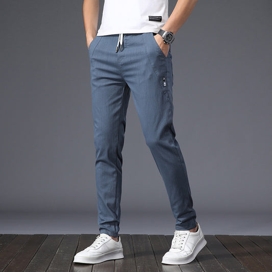 Thin Cool Men's Casual Pants Versatility, Fashion And Personality