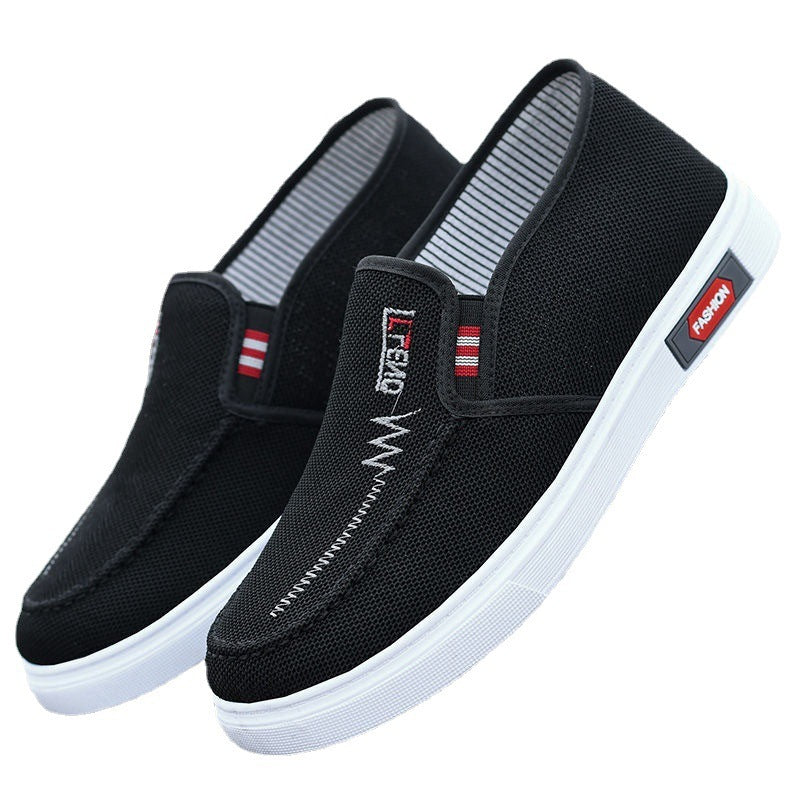 Men Casual Shoes Breathable Canvas