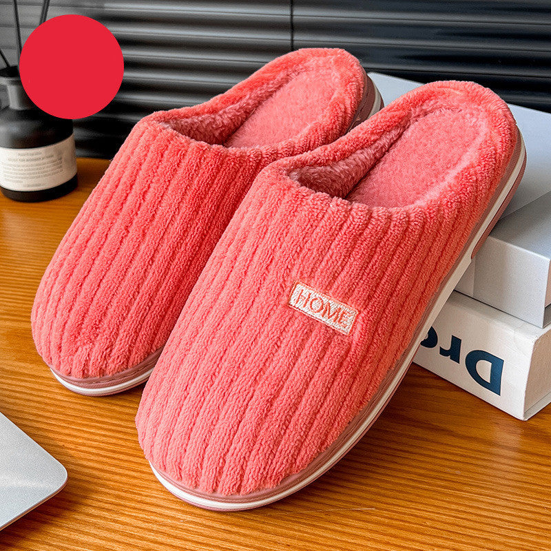 Cozy Cotton  Non-slip Warm Plush Slippers - Trendys Collections